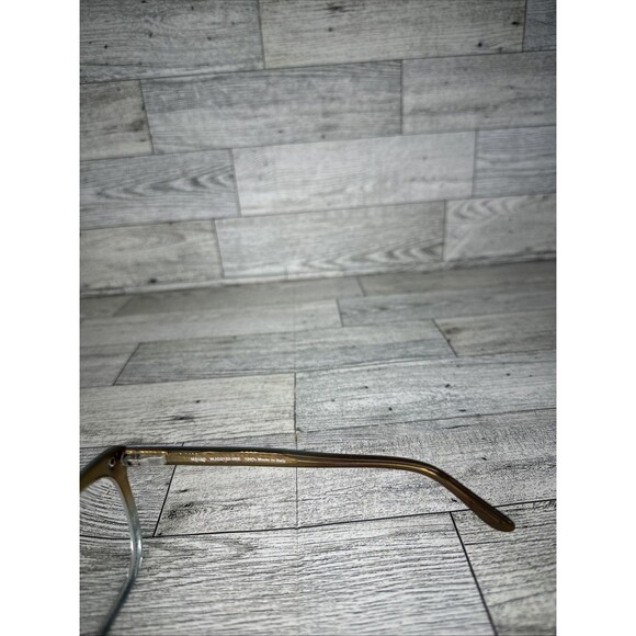 Maui Jim Eyeglasses Frames MJO2122-06E Clear Blue Brown Cat Eye 53-16-135 Italy - Picture 4 of 6